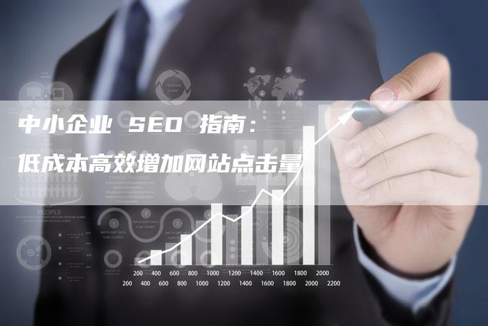 中小企业 SEO 指南：低成本高效增加网站点击量