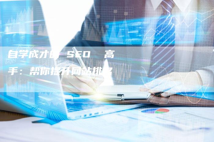 自学成才的 SEO  高手：帮你提升网站排名