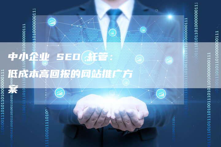 中小企业 SEO 托管：低成本高回报的网站推广方案-速发外链网