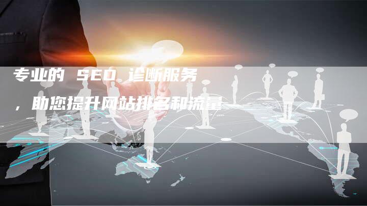 专业的 SEO 诊断服务，助您提升网站排名和流量