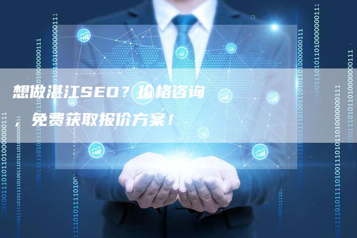 想做湛江SEO？价格咨询，免费获取报价方案！-速发外链网