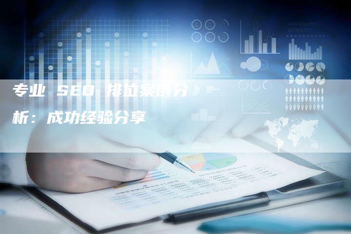 专业 SEO 排位案例分析：成功经验分享